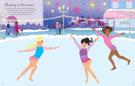 Sticker Dolly Dressing Ice Skaters [1]