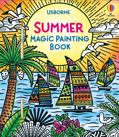 Carti de pictura cu apa - Summer Magic Painting Book