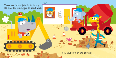 Usborne Sound book Let's go on a Digger [1]