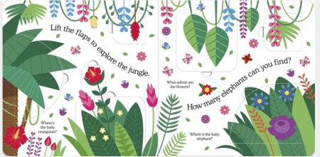 What Do Animals Do All Day?: Elephant: Lift the Flap Board Book [1]