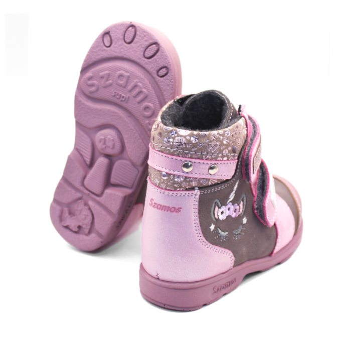 Ghete pentru copii, supinat, cu model de unicorn. [4]
