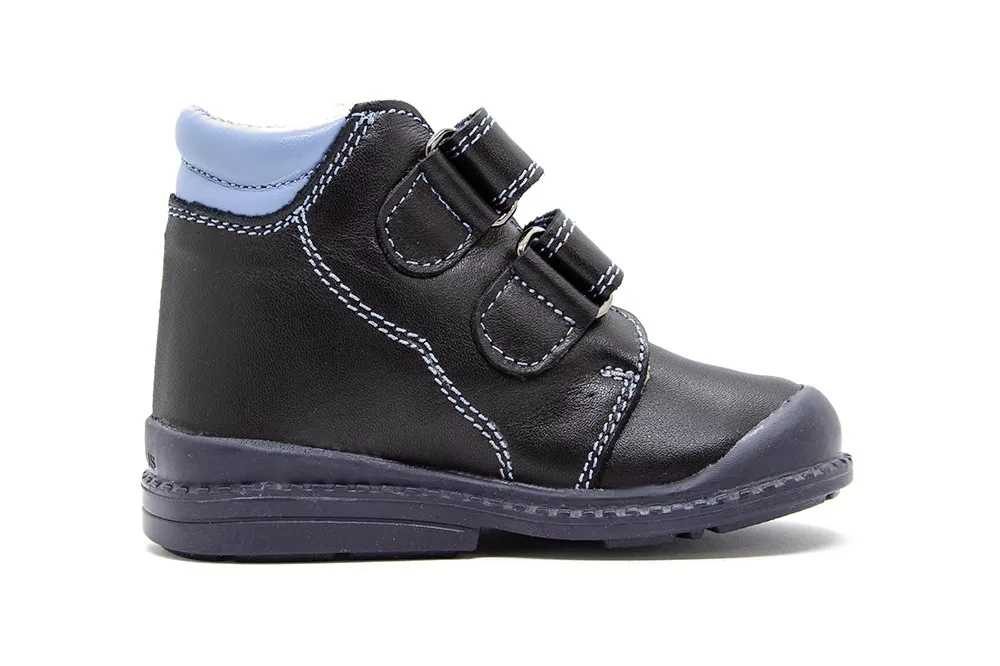 Pantofi supinați, căptușite, pentru băieți, model cu băţ [2]