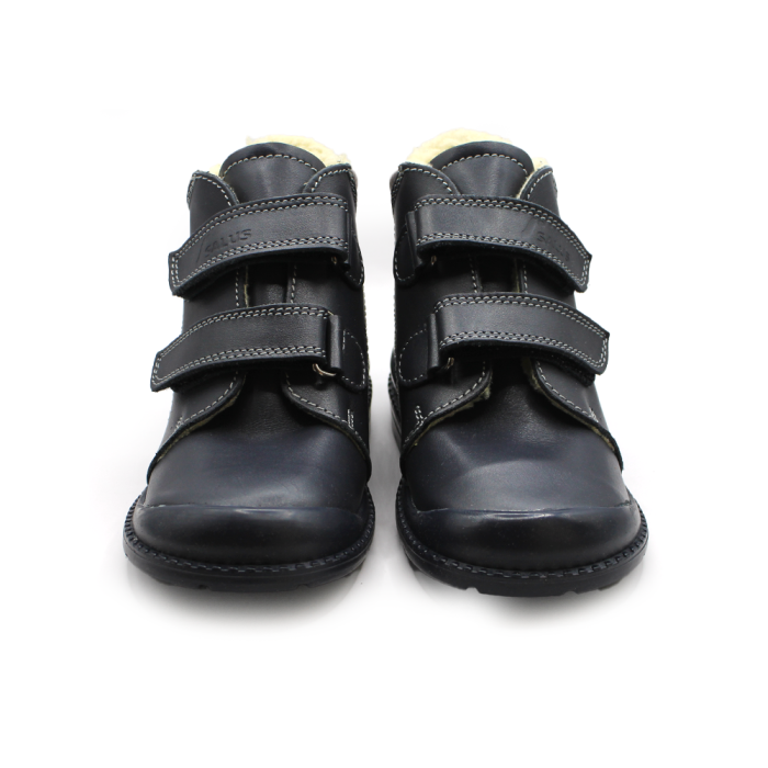 Pantofi supinați, căptușite, pentru băieți, model cu trenuleț [3]