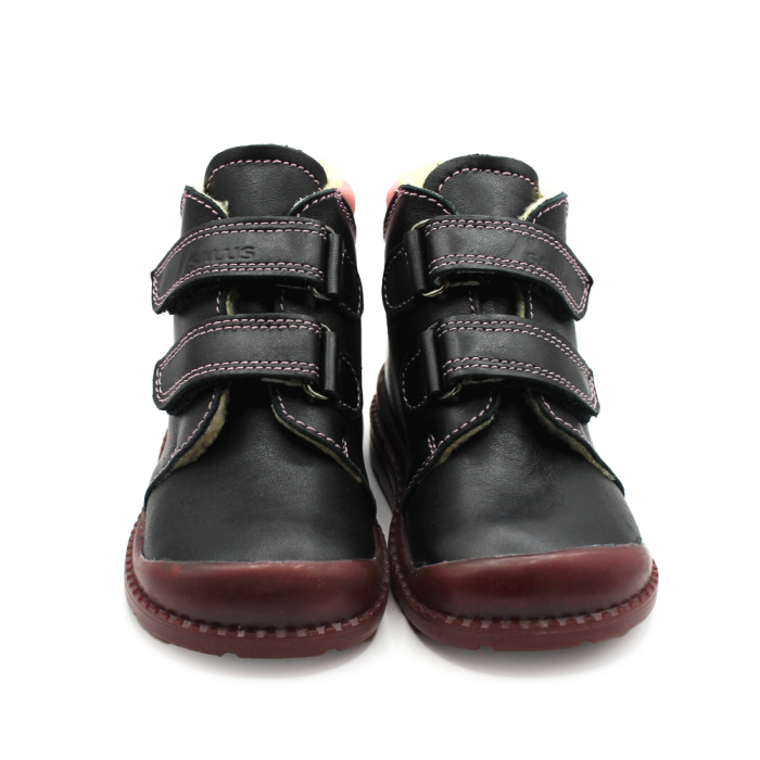 Pantofi supinați, căptușite, pentru fete, model cu inimă [3]