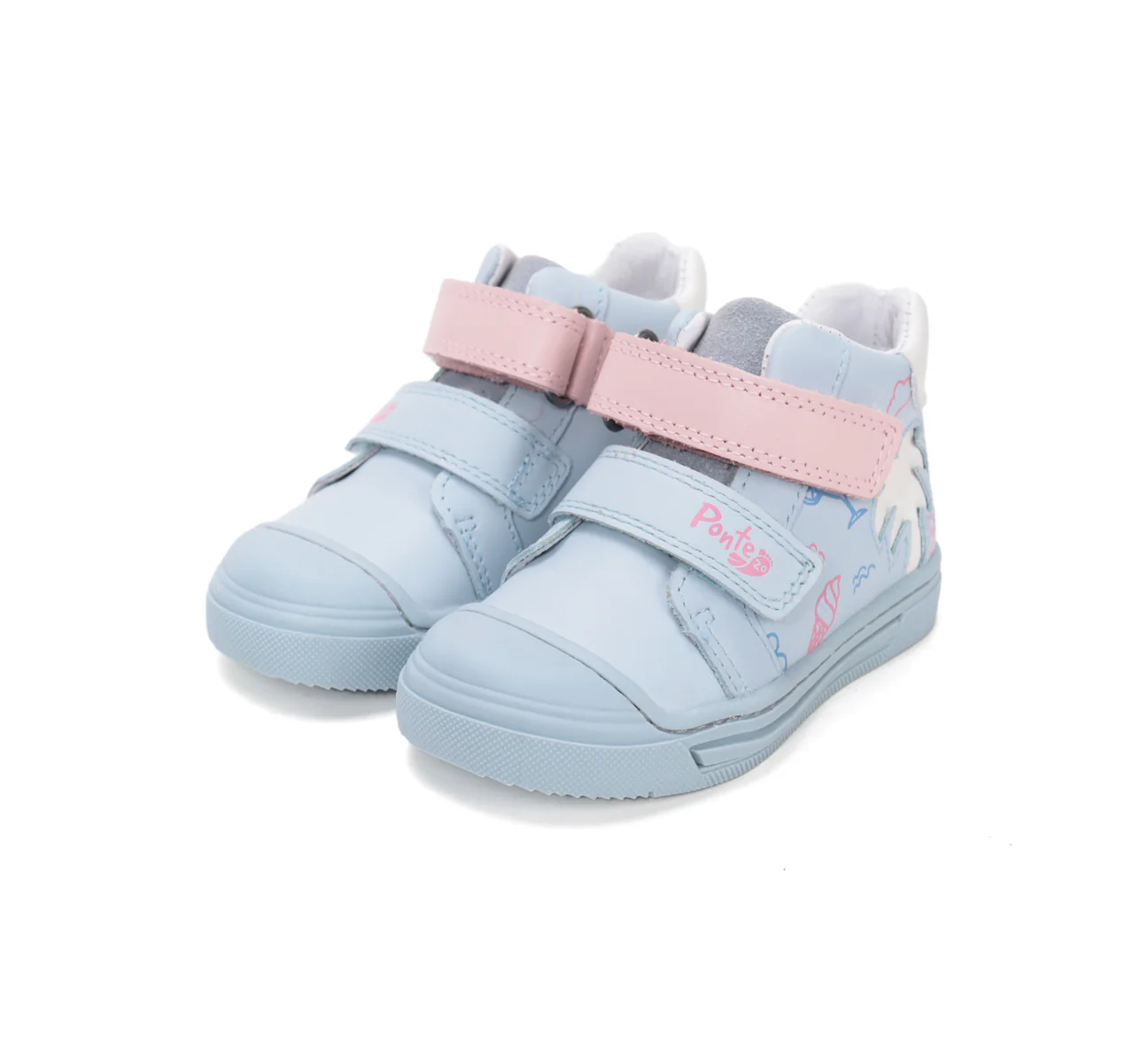 Pantofi supinați, cu scai, pentru fete, cu model de palmier [6]