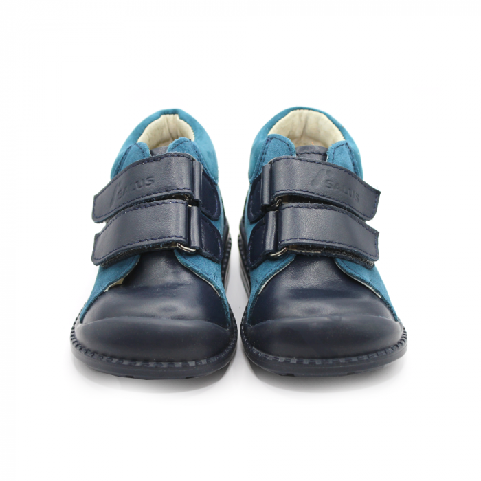 Pantofi supinați, cu scai, Premium Flexi, pentru băieți, model cu liliac [3]