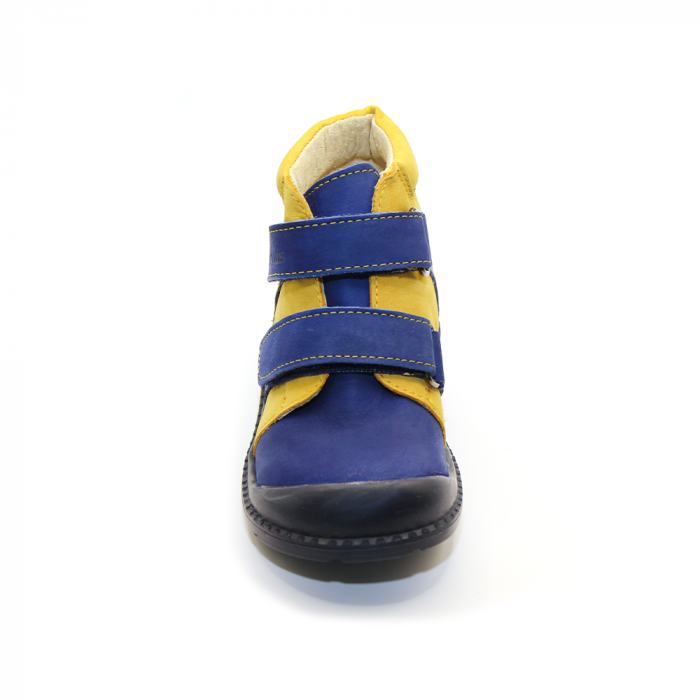 Pantofi supinați, cu scai, Premium Flexi, pentru băieți, model cu barcă [2]