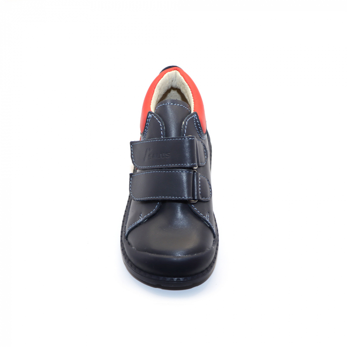 Pantofi supinați, cu scai, Premium Flexi, pentru băieți, model cu bus [2]