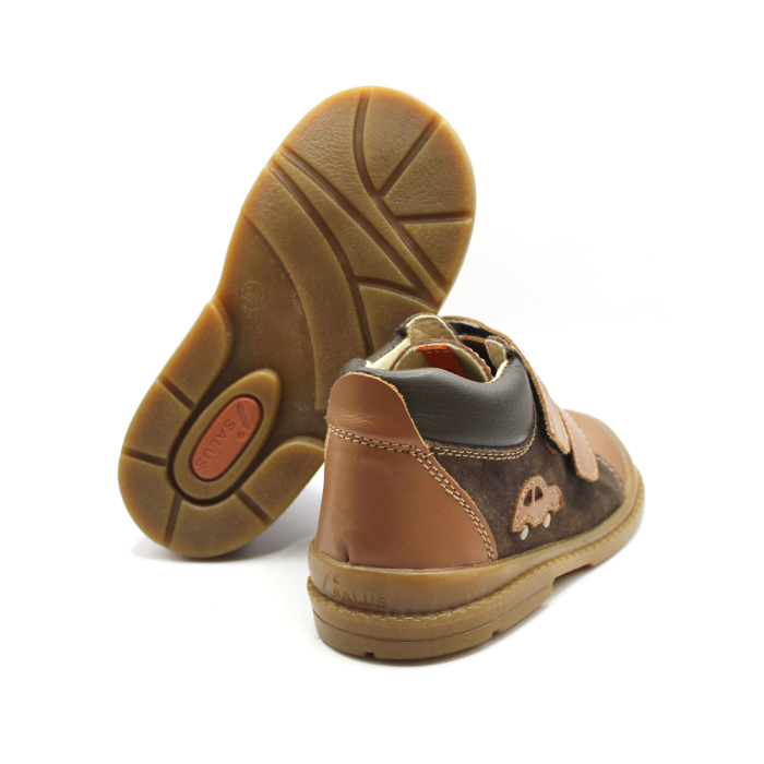 Pantofi supinați, pentru băieți, model cu mașină [4]