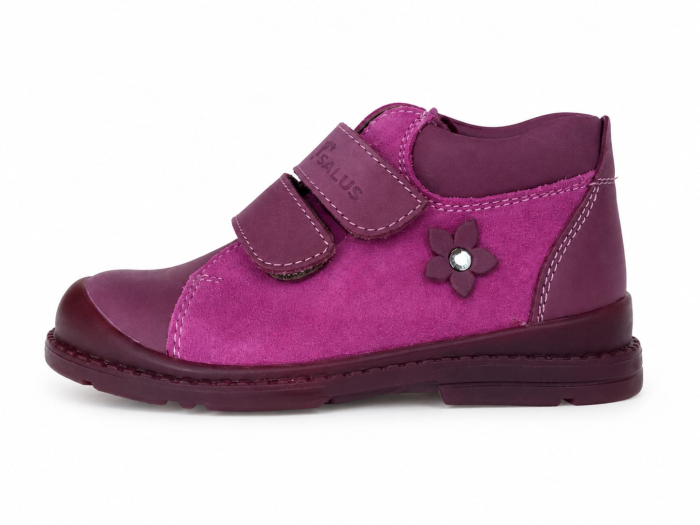 Pantofi supinați, pentru fete, model cu floare [2]