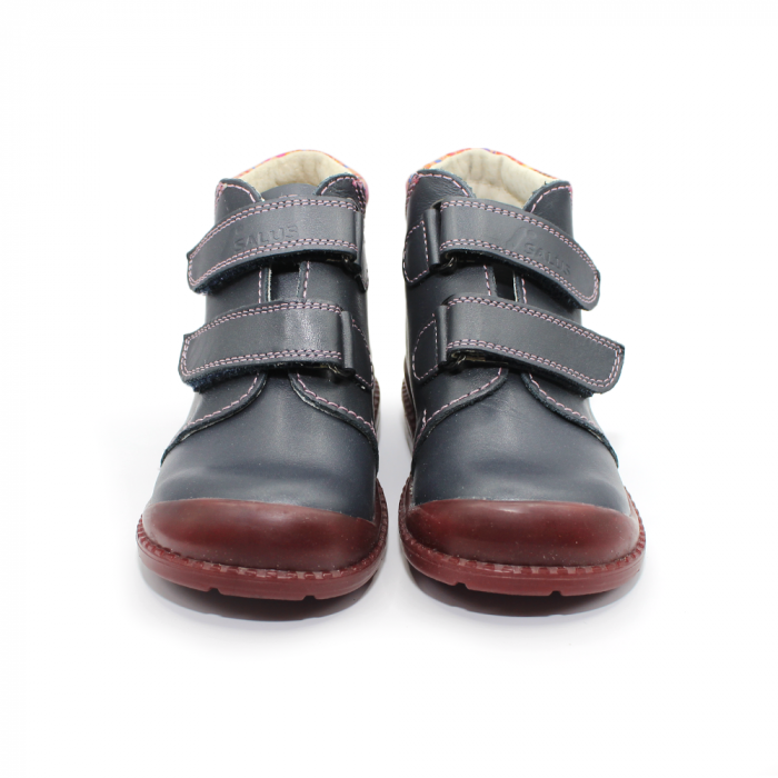 Pantofi supinați, Premium Flexi, pentru fete, model cu floare [3]