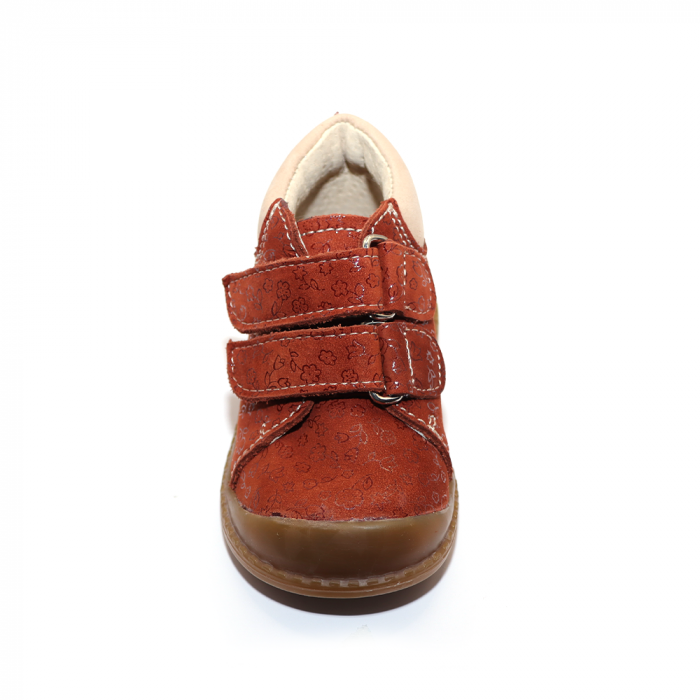 Pantofi supinați, Premium Flexi, pentru fete, model cu floare [2]