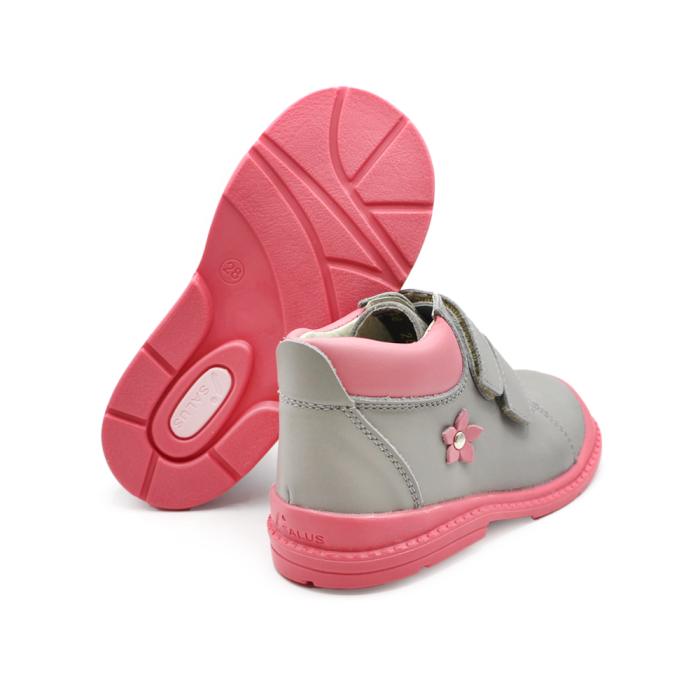 Pantofi supinați, Premium Flexi, pentru fete, model cu floare [4]