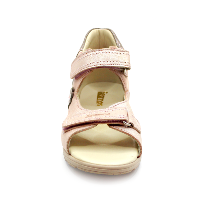 Sandale supinate, cu scai, pentru fete, model cu fluture [2]