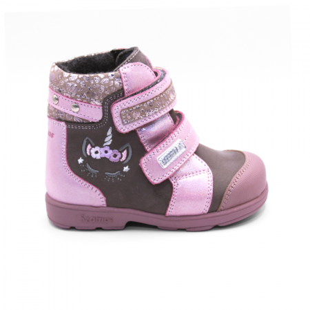 Ghete - Ghete pentru copii, supinat, cu model de unicorn.