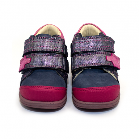 Pantofi supinați, cu scai, pentru fete, model cu floare [1]