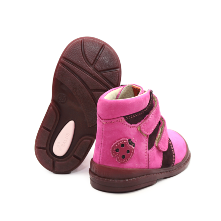 Pantofi supinați, pentru fete, model cu buburuză [3]