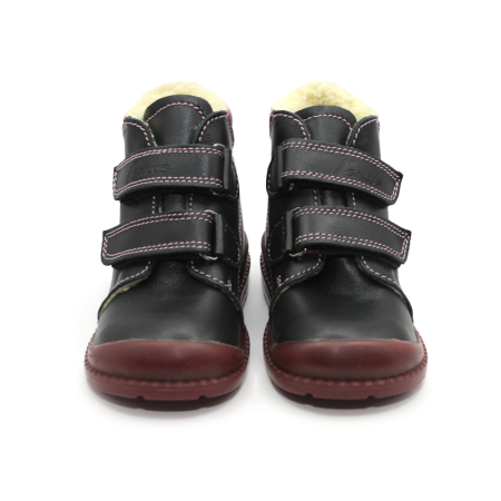 Pantofi supinați, căptușite, pentru fete, model cu fluture [2]