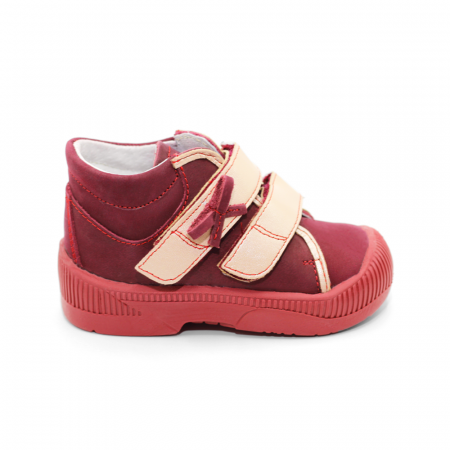 Pantofi - Pantofi supinați, cu scai, din piele, pentru fete