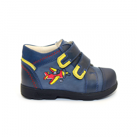 Pantofi - Pantofi cu scai pentru băieți cu model de săgeată