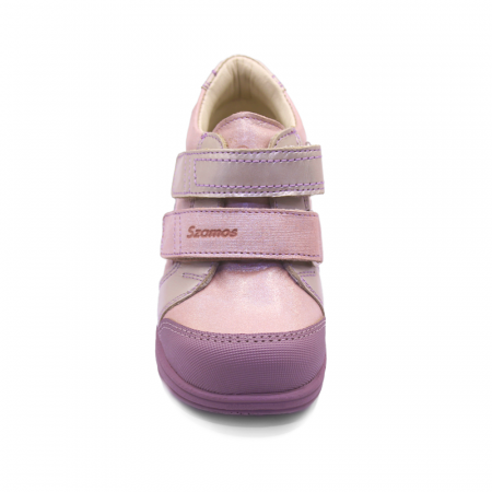 Pantofi supinați, cu scai, pentru fete, model cu floare [1]