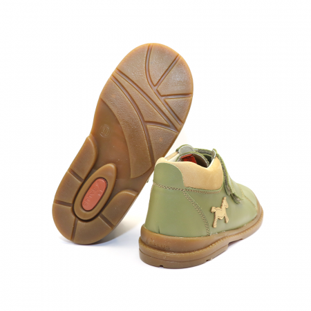 Pantofi supinați, cu scai, Premium Flexi, pentru băieți, cu model de cal [3]