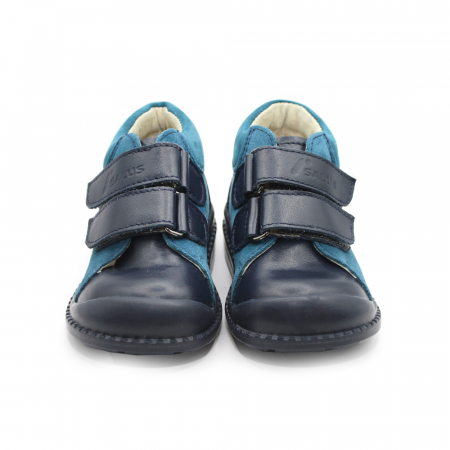 Pantofi supinați, cu scai, Premium Flexi, pentru băieți, model cu liliac [2]