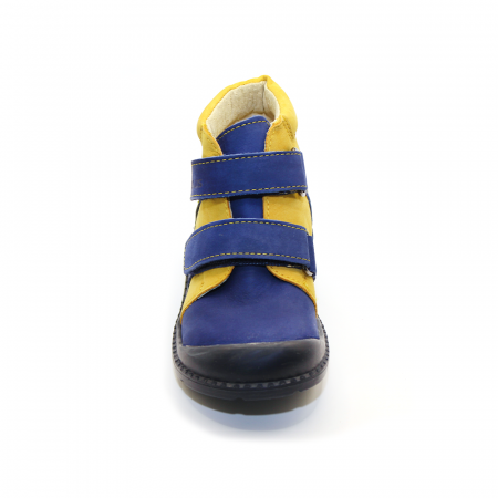 Pantofi supinați, cu scai, Premium Flexi, pentru băieți, model cu barcă [1]