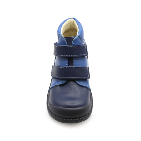 Pantofi supinați, cu scai, Premium Flexi, pentru băieți, model cu liliac [1]