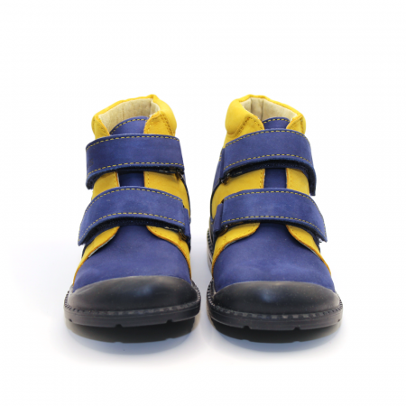 Pantofi supinați, cu scai, Premium Flexi, pentru băieți, model cu barcă [2]
