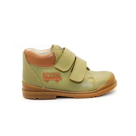 Pantofi - Pantofi supinați, cu scai, Premium Flexi, pentru băieți, cu model bus