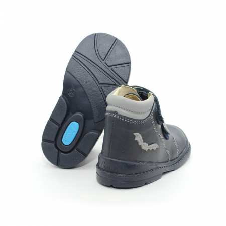 Pantofi supinați, cu scai, Premium Flexi, pentru băieți, model cu băţ [3]
