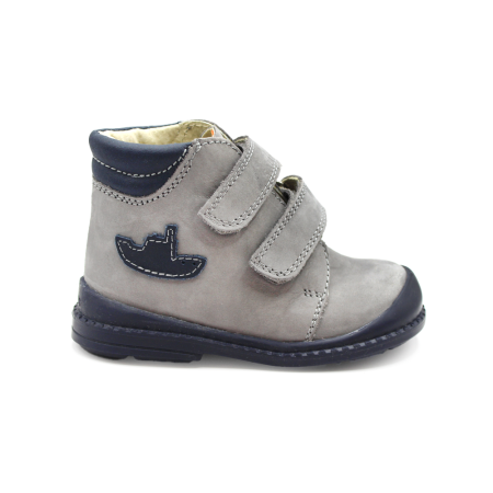 Pantofi - Pantofi supinați, cu scai, Premium Flexi, pentru băieți, model cu vapor