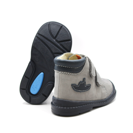 Pantofi supinați, cu scai, Premium Flexi, pentru băieți, model cu vapor [2]