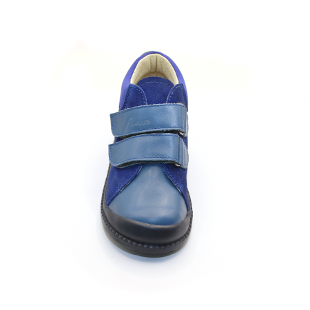 Pantofi supinați, cu scai, Premium Flexi, pentru băieți, model cu bus [1]