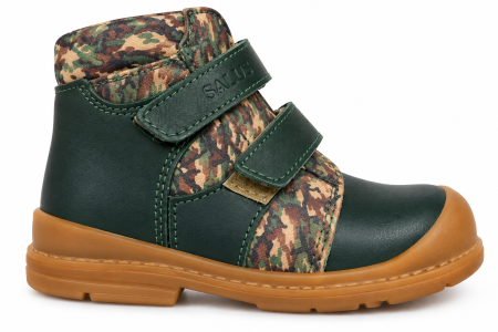Pantofi - Pantofi supinați, pentru băieți, model camuflaj