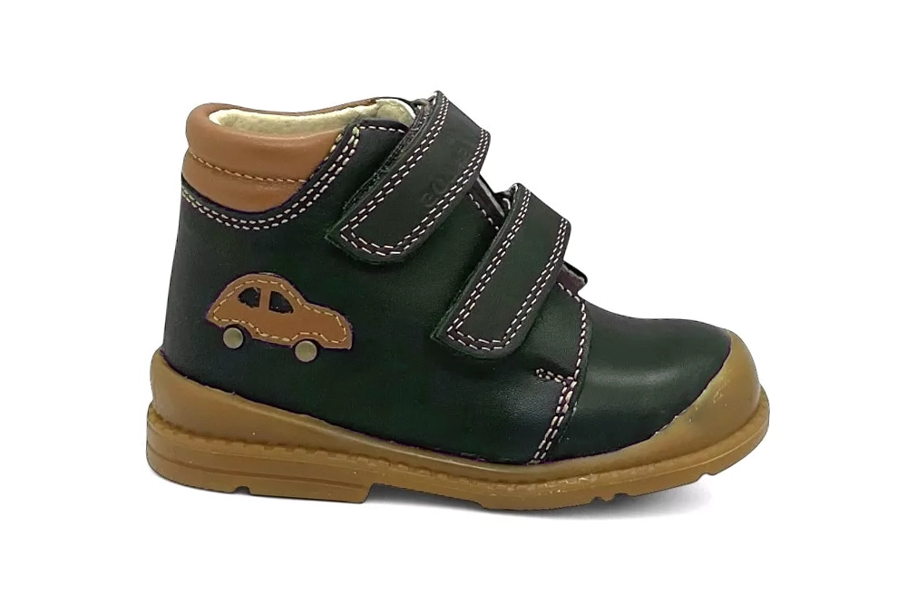 Încălțăminte Salus - Pantofi supinați, pentru băieți, model cu mașină