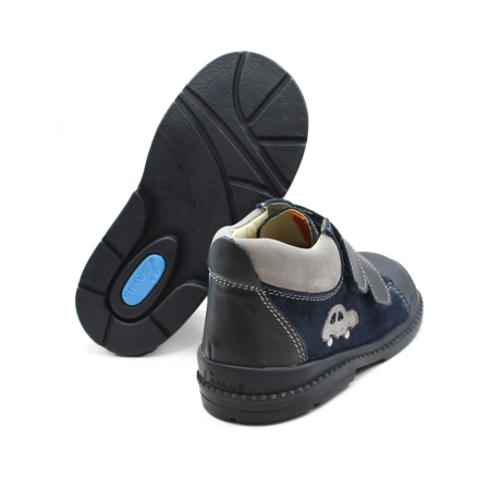 Pantofi supinați, pentru băieți, model cu mașină [3]