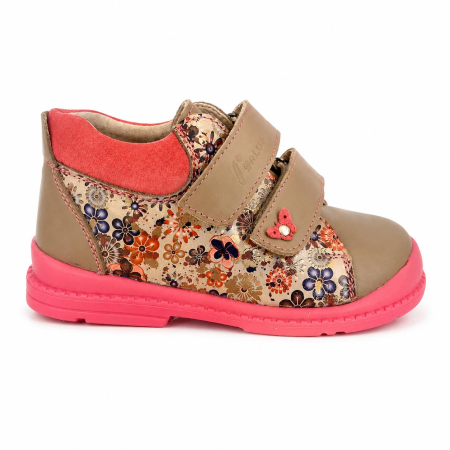 Încălțăminte Salus - Pantofi supinați, pentru fete, model floral