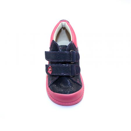 Pantofi supinați, Premium Flexi, pentru fete, model cu floare [1]