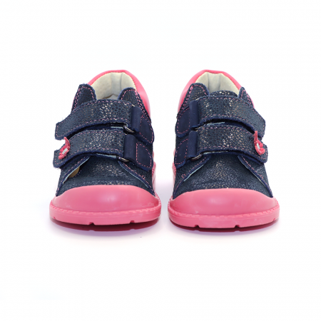 Pantofi supinați, Premium Flexi, pentru fete, model cu floare [2]