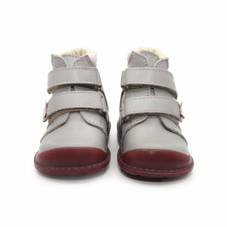 Pantofi supinați, Premium Flexi, pentru fete, model cu floare [2]