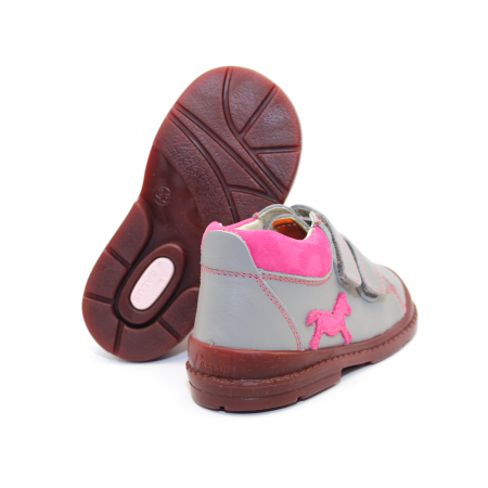 Pantofi supinați, Premium Flexi, pentru fete, cu model de cal [3]