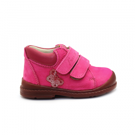 Pantofi - Pantofi supinați, Premium Flexi, pentru fete, cu model de fluture
