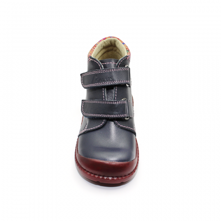 Pantofi supinați, Premium Flexi, pentru fete, model cu floare [1]