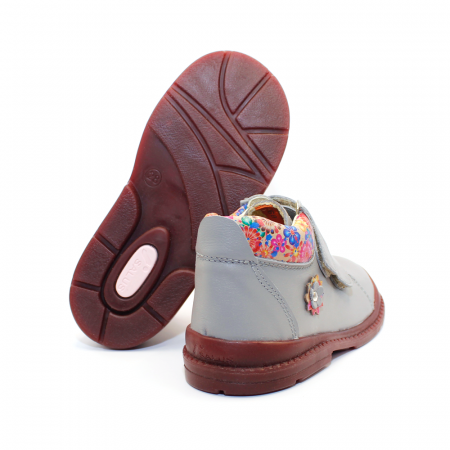 Pantofi supinați, Premium Flexi, pentru fete, cu model de floare [3]