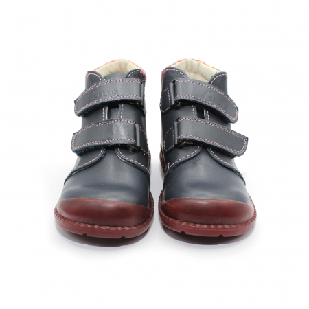Pantofi supinați, Premium Flexi, pentru fete, model cu floare [2]