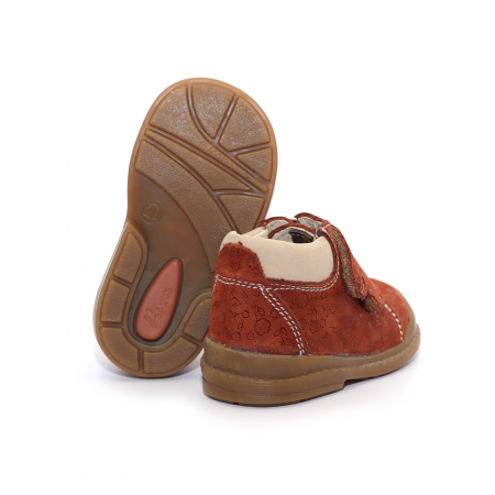Pantofi supinați, Premium Flexi, pentru fete, model cu floare [3]