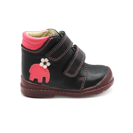 Pantofi - Pantofi supinați, Premium Flexi, pentru fete, model cu elefant