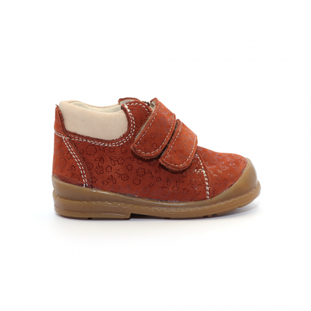 Pantofi - Pantofi supinați, Premium Flexi, pentru fete, model cu floare